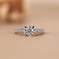 The Signature Contrast Diamond Engagement Ring