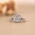 The Grandeur Princess Cut Halo Engagement Ring