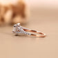 The Grandeur Princess Cut Halo Engagement Ring