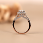 The Grandeur Princess Cut Halo Engagement Ring