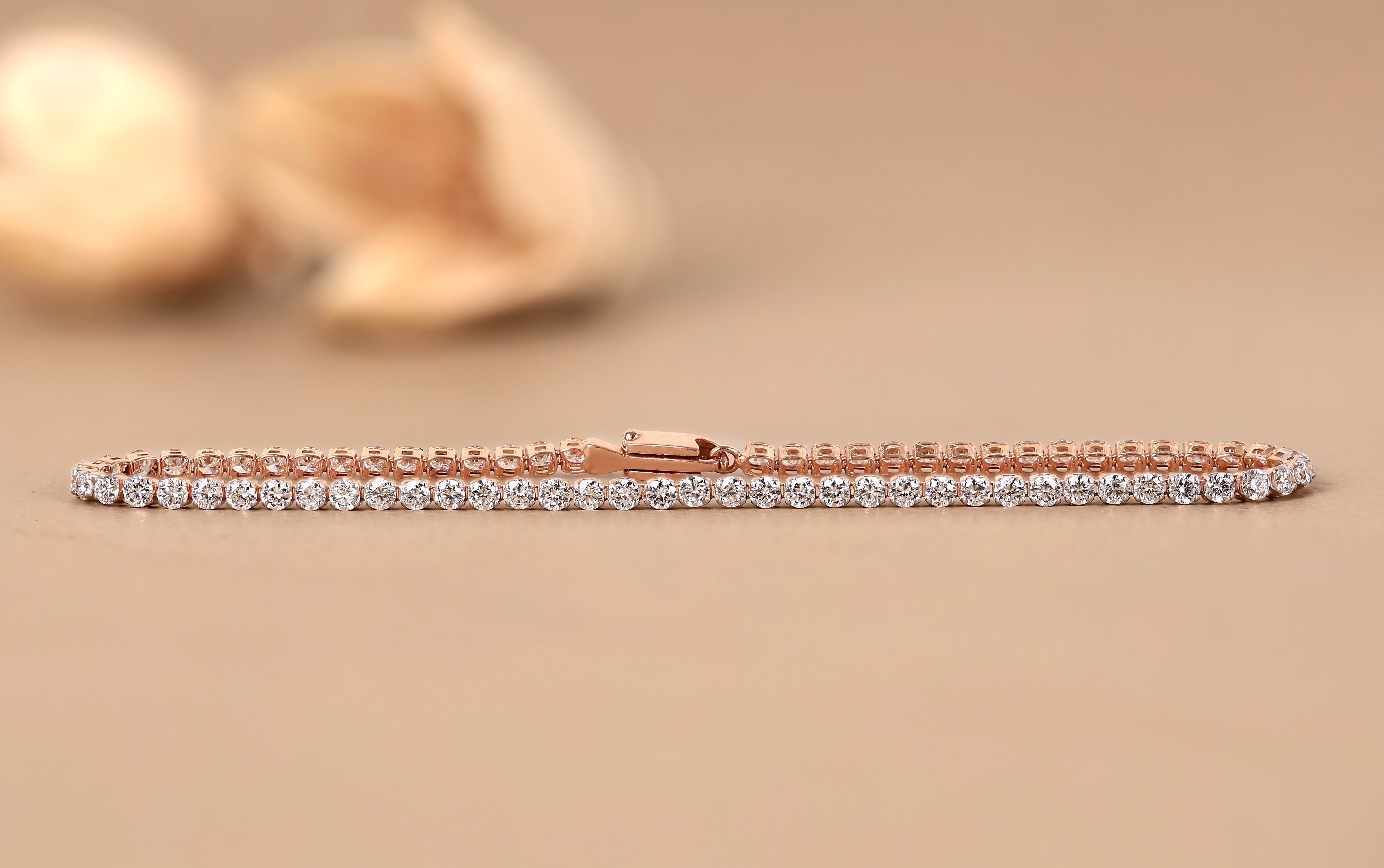 The Aurora Diamond Tennis Bracelet