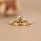 The Signature Contrast Diamond Engagement Ring