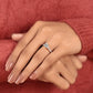 The Signature Contrast Diamond Engagement Ring