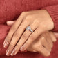 The Opulence Cushion-Illusion Halo Ring
