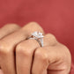 The Grandeur Princess Cut Halo Engagement Ring