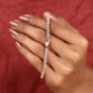 The Duet Double-Row Diamond Tennis Bracelet