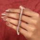 The Duet Double-Row Diamond Tennis Bracelet
