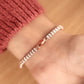 The Duet Double-Row Diamond Tennis Bracelet