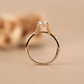 The Aurelia Interwoven Diamond Solitaire
